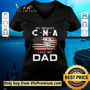 Pretty My favorite CNA call me Dad American flag shirt sweater 1