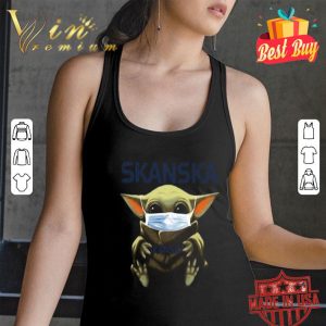 Baby Yoda Mask Skanska Coronavirus shirt