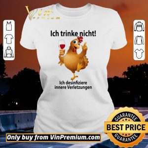 Awesome Ich Trinke Nicht Ich Desinfiziere Innere Verletzungen With My Beagle shirt sweater