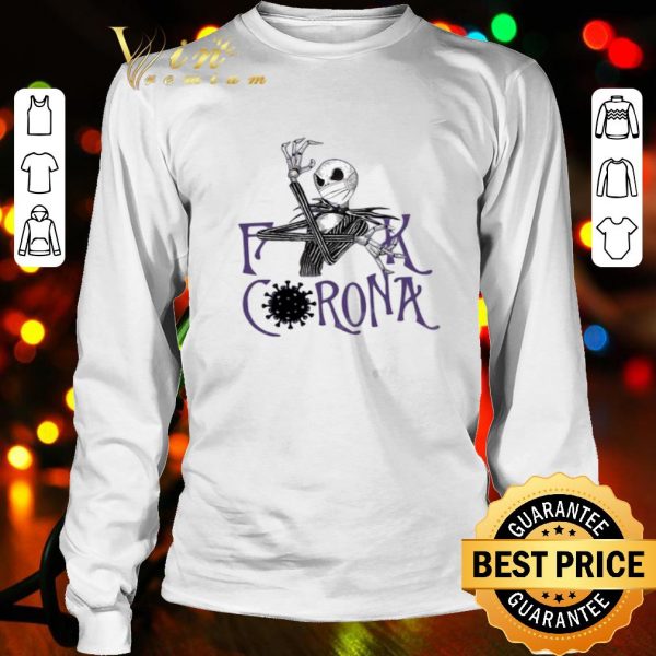 Jack Skellington fuck Coronavirus shirt