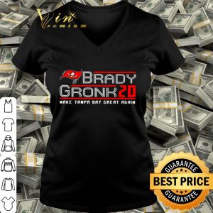 Tom Brady Gronkowski 2020 Make Tampa Bay Buccaneers great again shirt