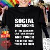 Heath Ledger Joker smile and put on a happy face shirt