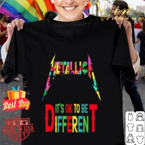 Metallica It’s ok to be Different Autism Puzzle shirt