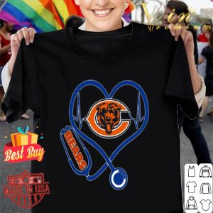 Chicago Bears Logo Stethoscope Version shirt