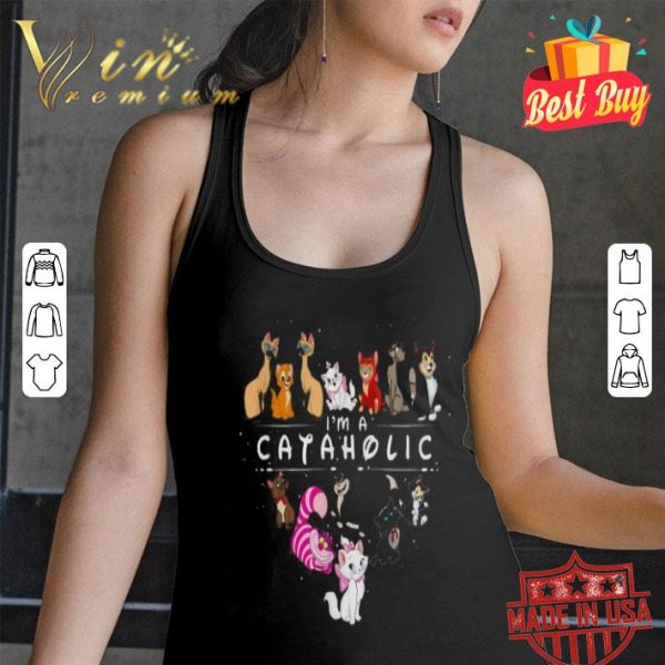 I’m a cataholic Disney cats heartshirt