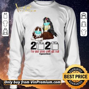 Hot Shih Tzu Quarantined 2020 shirt sweater 2