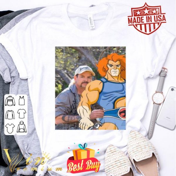 Joe Exotic parody Thundercats shirt