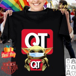 Star Wars Baby Yoda mask QuikTrip Coronavirus shirt
