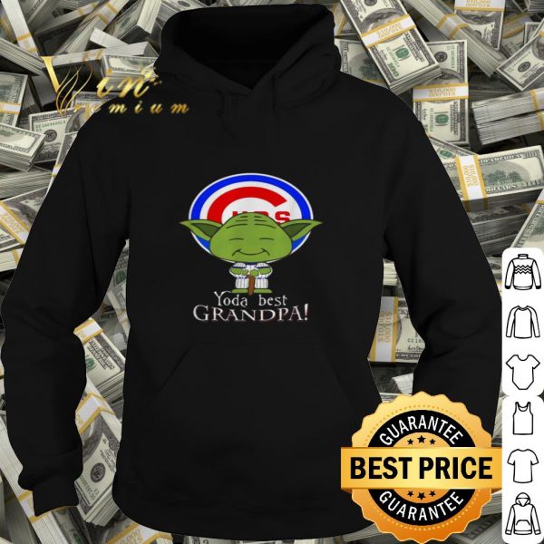 Chicago Cubs Master Yoda best Grandpa shirt