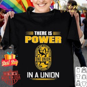 IUPAT there is power in a union shirt