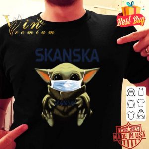 Baby Yoda Mask Skanska Coronavirus shirt