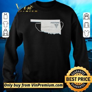 Awesome Oklahoma Face Mask Protect Nurses shirt sweater 2