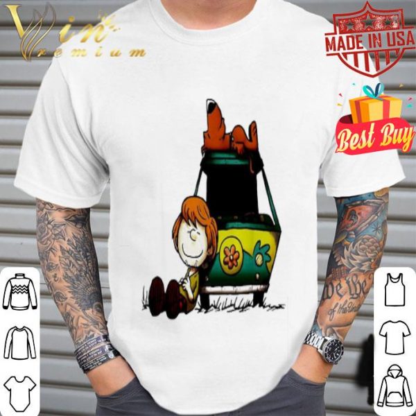 Shaggy Munchies and Snoopy mashup Scooby-Doo shirt