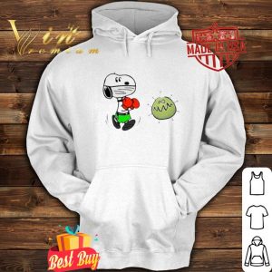 Boxing Snoopy mask Coronavirus shirt