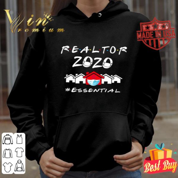 Realtor 2020 mask #essential Coronavirus shirt