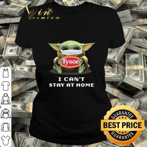 Baby Yoda mask Tyson Foods i can’t stay at home Coronavirus shirt