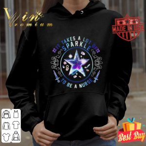 It takes a lot of sparkle to be a nurse shirt