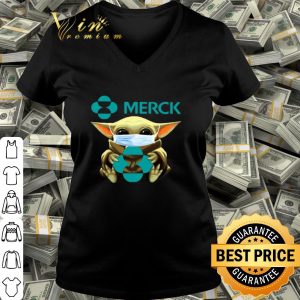 Star Wars Baby Yoda mask Merck Coronavirus shirt