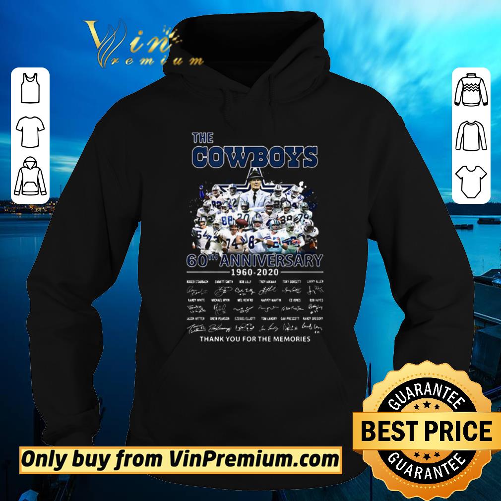 Pretty The Dallas Cowboys 60th anniversary 1960 – 2020 thank for memories signatures shirt sweater f6e9166b pretty the dallas cowboys 60th anniversary 1960 2020 thank for memories signatures shirt sweater 4 - Pretty The Dallas Cowboys 60th anniversary 1960 – 2020 thank for memories signatures shirt sweater