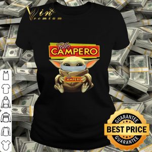 Baby Yoda Mask Pollo Campero I Can’t Stay At Home Coronavirus shirt