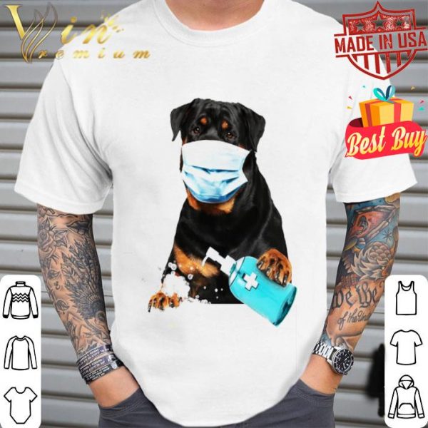 Rottweiler wash your hands Coronavirus shirt