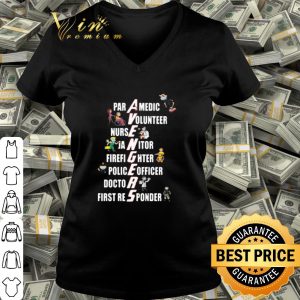 Covid-19 Avengers paramedic volunteer nurse janitor firefighter shirt