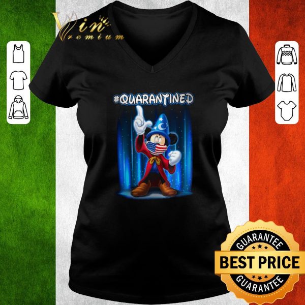 Original Mickey mouse quarantined Coronavirus shirt
