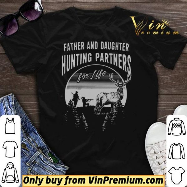 father and daughter hunting partners for life shirt sweater