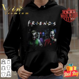 Friends Tv Show versions of Joker team driving car shirt