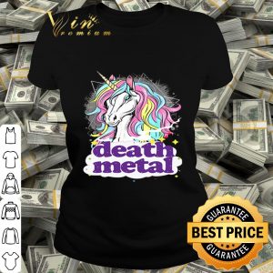 Unicorn death metal LGBT shirt