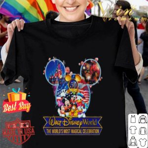 50th anniversary Walt Disney World the world’s most magical celebration shirt