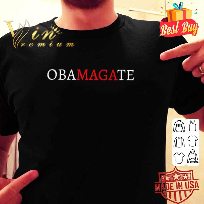 Obamagate red white version shirt
