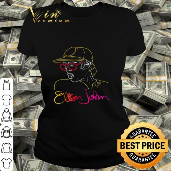 Elton John The Farewell Tour Fans Signature shirt