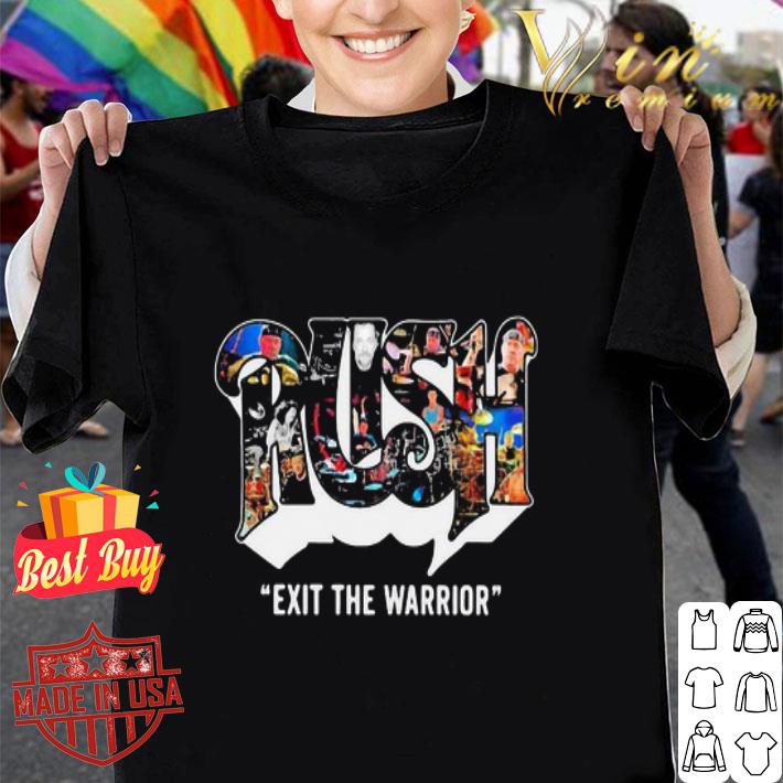 Rush exit the warrior Neil Peart shirt