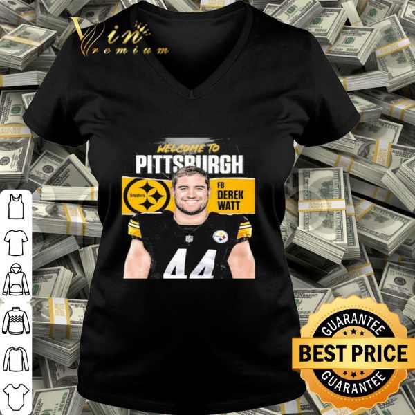 Welcome To Pittsburgh Steelers Davis Twins Derek Watt 44 Poster shirt