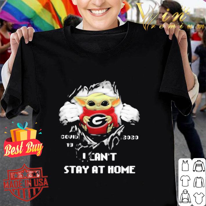 Baby Yoda Green Bay Packers Covid-19 2020 I Can’t Stay At Home shirt