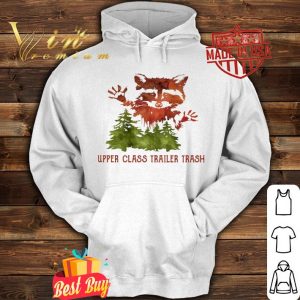 Raccoon upper class trailer trash watercolor shirt