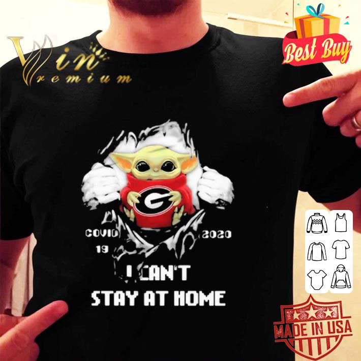 Baby Yoda Green Bay Packers Covid-19 2020 I Can’t Stay At Home shirt