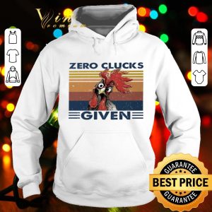 Chicken zero clucks given vintage shirt