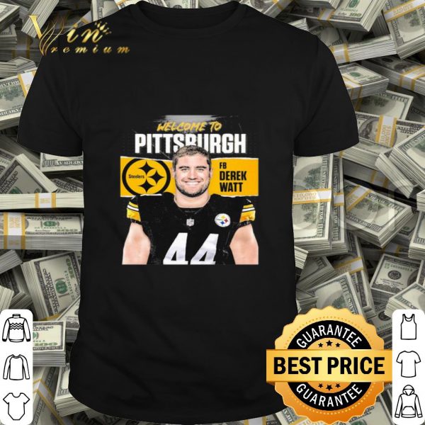 Welcome To Pittsburgh Steelers Davis Twins Derek Watt 44 Poster shirt