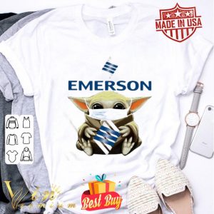 Baby Yoda mask Emerson Electric Coronavirus shirt