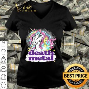 Unicorn death metal LGBT shirt