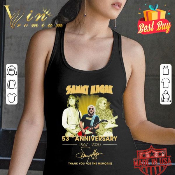 Sammy Kagak 53th anniversary 1967-2020 signature shirt