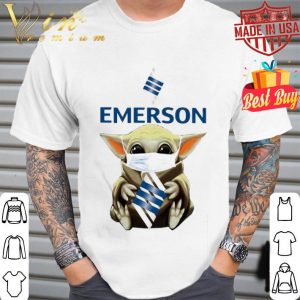 Baby Yoda mask Emerson Electric Coronavirus shirt