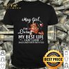 The best kind of mom raises a nurse flower mother day shirt