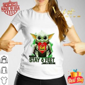 Baby Yoda Love's Travel Stops & Country Stores please stay 6 feet Coronavirus shirt 2 Baby Yoda Love's Travel Stops & Country Stores please stay 6 feet Coronavirus shirt
