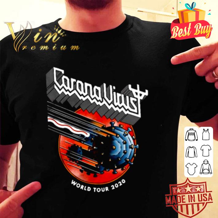 Judas Priest Coronavirus World Tour 2020 shirt