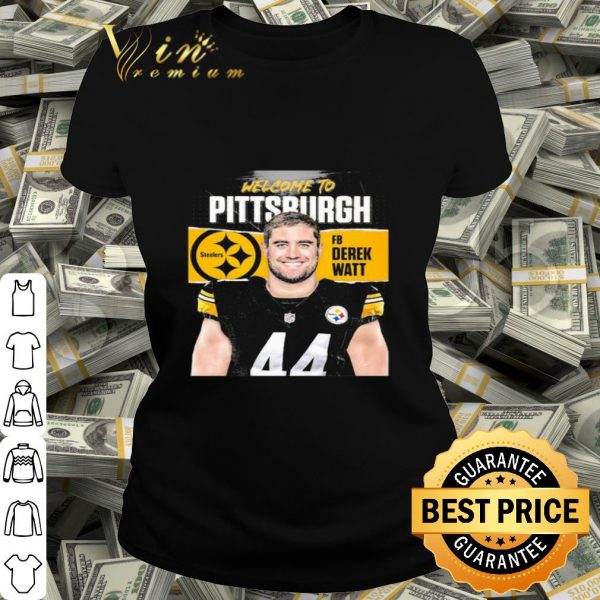 Welcome To Pittsburgh Steelers Davis Twins Derek Watt 44 Poster shirt