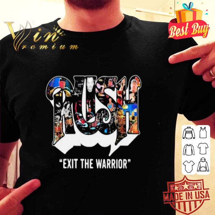 Rush exit the warrior Neil Peart shirt