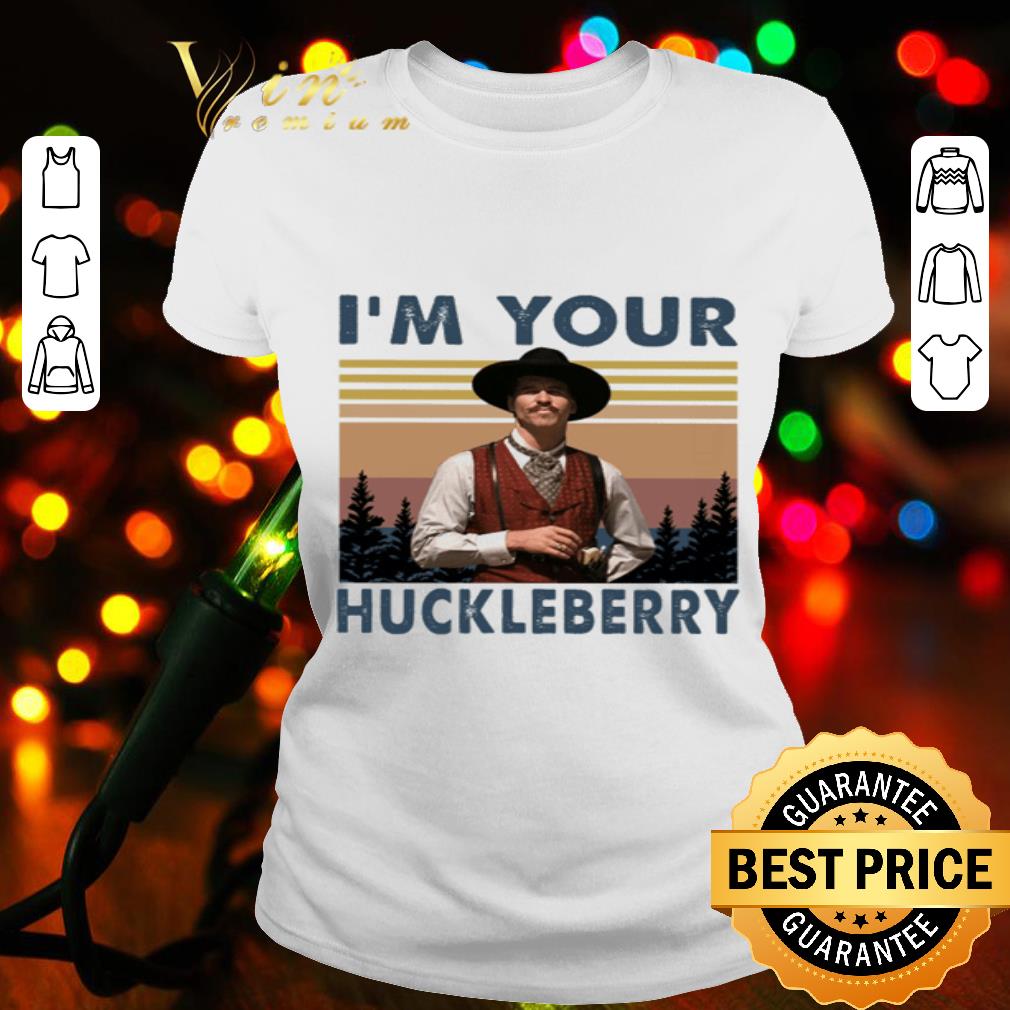 Doc Holliday I’m your huckleberry sunset shirt